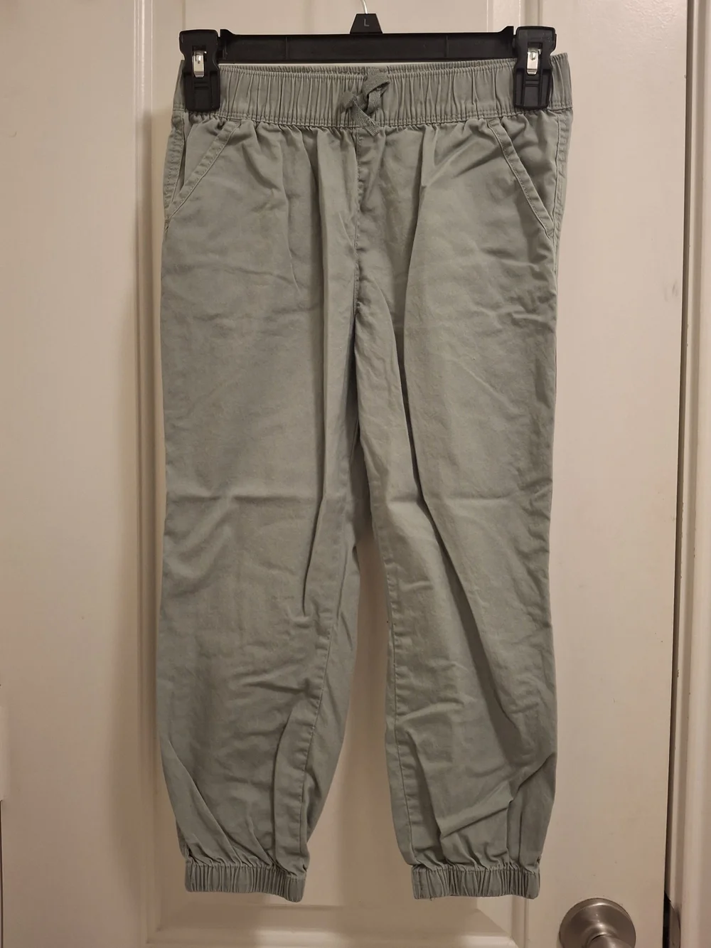 Jogger Style Elastic-Waist Casual Pants